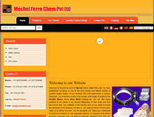 Tablet Screenshot of mechelferrochem.com